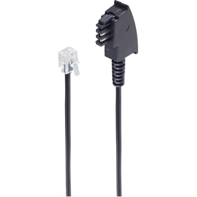 Shiverpeaks BS70015 - 15m Schwarzes Telefonkabel Shiverpeaks BS70015 - 15m Schwarzes Telefonkabel