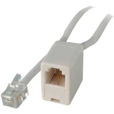 S/CONN maximum connectivity - 70230-8/4W - Weiß - Telefonkabel S/CONN maximum connectivity - 70230-8/4W - Weiß - Telefonkabel