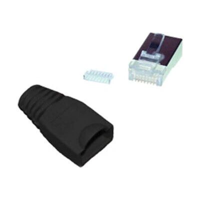 Accessoire de câble S/CONN 72057-S - Blindé, Contacts dorés, Cat.6 Accessoire de câble S/CONN 72057-S - Blindé, Contacts dorés, Cat.6