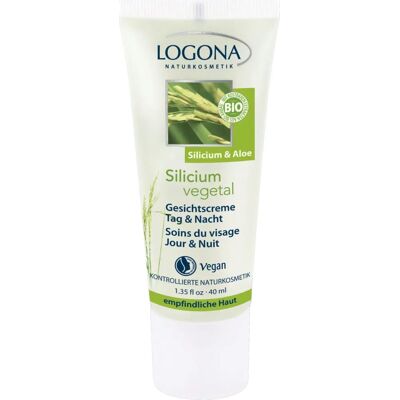 LOGONA - Silicio Aloe - 40 ml - Piel sensible - Crema facial LOGONA - Silicio Aloe - 40 ml - Piel sensible - Crema facial