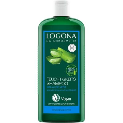 Logona Aloe Vera Hydratant Shampoo - Cheveux Secs - Publicité Logona Aloe Vera Hydratant Shampoo - Cheveux Secs - Publicité