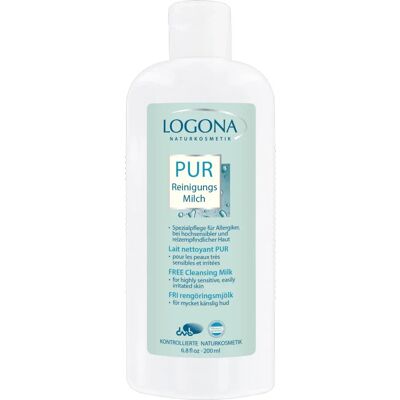 LOGONA - 02423 - 200 ml - Sin perfume - Leche limpiadora LOGONA - 02423 - 200 ml - Sin perfume - Leche limpiadora