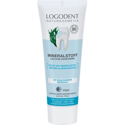 Logona Mineraal Calcium Tandpasta - Anticalculus - Natuurlijke Mondverzorging Logona Mineraal Calcium Tandpasta - Anticalculus - Natuurlijke Mondverzorging