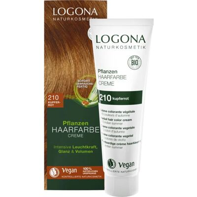 LOGONA Crème de Coloration Capillaire aux Herbes - Naturel, Rapide & Durable LOGONA Crème de Coloration Capillaire aux Herbes - Naturel, Rapide & Durable