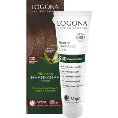 Coloration Cheveux Brun Logona - Naturelle & Végane - 150 ml Coloration Cheveux Brun Logona - Naturelle & Végane - 150 ml