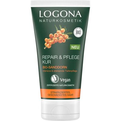 LOGONA Repair & Care Masque capillaire à l'argousier bio - Masque capillaire LOGONA Repair & Care Masque capillaire à l'argousier bio - Masque capillaire