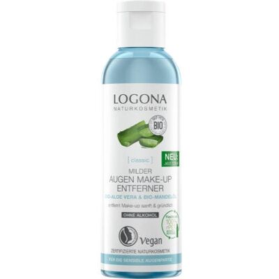 LOGONA Entferner für Augen-Make-up – Bio Aloe Vera & Mandelöl - 125ml LOGONA Entferner für Augen-Make-up – Bio Aloe Vera & Mandelöl - 125ml