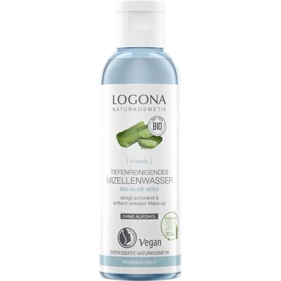 Logona Biologische Micellair Water met Aloë Vera - Diepe Reiniging - Gezichtstoner Logona Biologische Micellair Water met Aloë Vera - Diepe Reiniging - Gezichtstoner