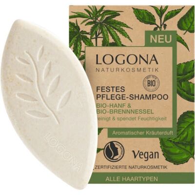 LOGONA Shampoo Solide Végan avec Chanvre & Ortie - Soins Capillaires LOGONA Shampoo Solide Végan avec Chanvre & Ortie - Soins Capillaires