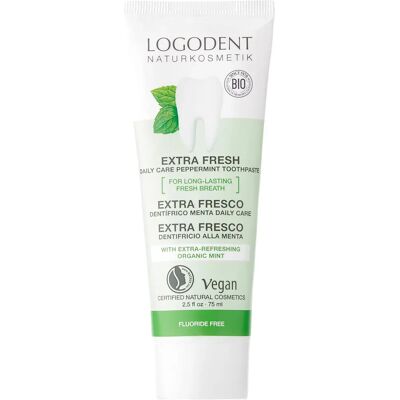 Logona Mint Toothpaste - Fluoride Free Daily Care Organic Mint 75ml Logona Mint Toothpaste - Fluoride Free Daily Care Organic Mint 75ml