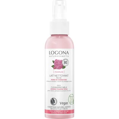 Leche Limpiadora de Rosa Damascena Logona - Leche Limpiadora Leche Limpiadora de Rosa Damascena Logona - Leche Limpiadora