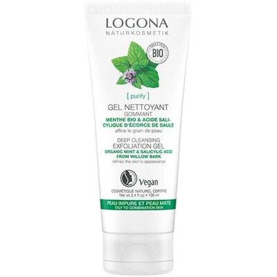 Logona Gel Exfoliante Limpieza Profunda - Ácido Salicílico 100 ml Logona Gel Exfoliante Limpieza Profunda - Ácido Salicílico 100 ml