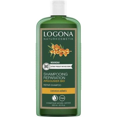 Shampoo Réparateur Bio & Vegan à l'Hippophae 250ml de Logona - Shampoo - Publicité Shampoo Réparateur Bio & Vegan à l'Hippophae 250ml de Logona - Shampoo - Publicité