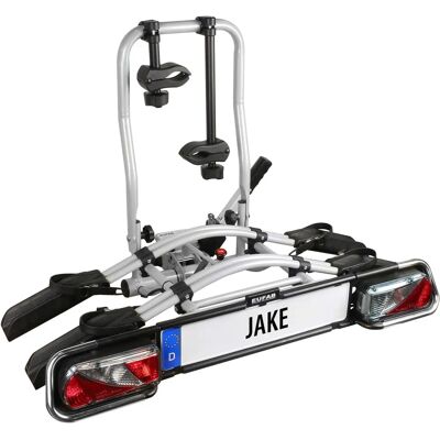 EUFAB JAKE Fietsendrager - Voor 2 Fietsen - Zilver EUFAB JAKE Fietsendrager - Voor 2 Fietsen - Zilver