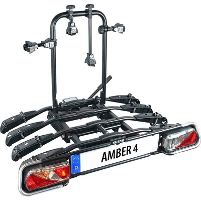 EUFAB Amber 4 Bike Carrier - Car Hitch-Mount Bike Rack EUFAB Amber 4 Bike Carrier - Car Hitch-Mount Bike Rack