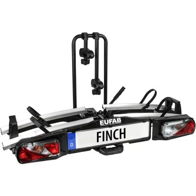 Porte-vélos EUFAB Finch - Pliable, 2 Vélos, 60kg Max Porte-vélos EUFAB Finch - Pliable, 2 Vélos, 60kg Max