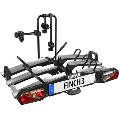 EUFAB Fahrradträger - 3 Fahrräder, klappbar, kippbar - EU EUFAB Fahrradträger - 3 Fahrräder, klappbar, kippbar - EU
