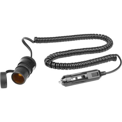 Cavo di prolunga Eufab - 12V/10A - 3m - Presa accendisigari Cavo di prolunga Eufab - 12V/10A - 3m - Presa accendisigari