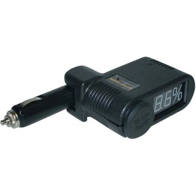 EUFAB 12V digital batteritest - Bil, Svart EUFAB 12V digital batteritest - Bil, Svart