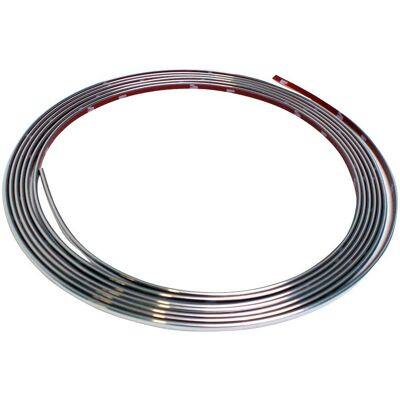 Eufab 30183 Chrom Fahrzeugzierleiste - Universal, 3,65m x 3,5mm Eufab 30183 Chrom Fahrzeugzierleiste - Universal, 3,65m x 3,5mm