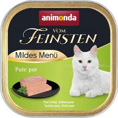 Animonda Vom Feinsten Pulykás macskaeledel - Nedves, Komplett, Zab nélküli Animonda Vom Feinsten Pulykás macskaeledel - Nedves, Komplett, Zab nélküli