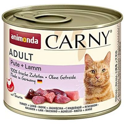 animonda - CARNY - Dinde-agneau - 6x200g - Alimentation pour chats animonda - CARNY - Dinde-agneau - 6x200g - Alimentation pour chats
