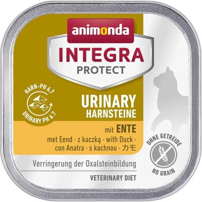 Jedzenie dla kotów z kaczką i szczawianem moczu - 16 x 100g Jedzenie dla kotów z kaczką i szczawianem moczu - 16 x 100g