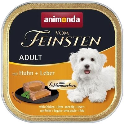 Animonda - Vom Feinsten Adult - Csirke - Máj - Kutyaeledel Animonda - Vom Feinsten Adult - Csirke - Máj - Kutyaeledel