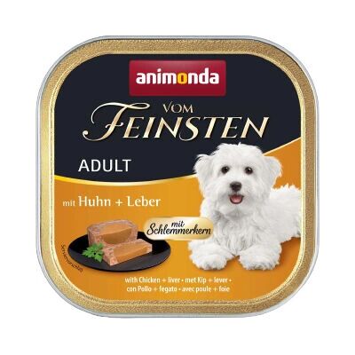 Animonda - Vom Feinsten Adult - Csirke - Máj - Kutyaeledel Animonda - Vom Feinsten Adult - Csirke - Máj - Kutyaeledel