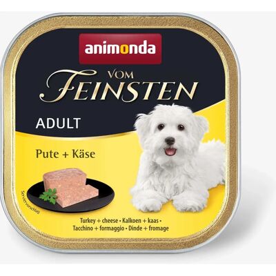 Animonda Vom Feinsten Adult Pute + Käse - Hundefutter Animonda Vom Feinsten Adult Pute + Käse - Hundefutter