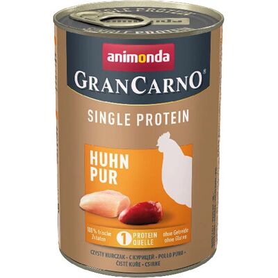Wilgotne jedzenie dla psów Animonda GranCarno Kurczak - 400g, Dorośli Wilgotne jedzenie dla psów Animonda GranCarno Kurczak - 400g, Dorośli