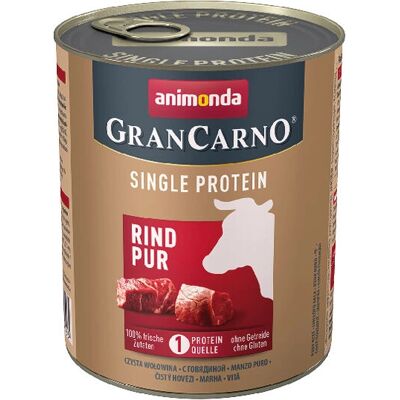 Animonda GranCarno 82432 märkäruoka koirille - Aikuiset, Yksi proteiini, 800g Animonda GranCarno 82432 märkäruoka koirille - Aikuiset, Yksi proteiini, 800g