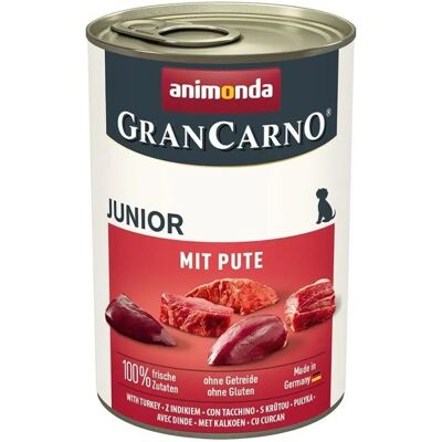 Animonda GranCarno Junior 6 x 400 g - Mokra karma dla psów Animonda GranCarno Junior 6 x 400 g - Mokra karma dla psów