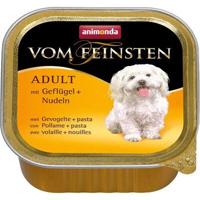 Animonda - Vom Feinsten - Kanaa Nudelit - 22x150g Malja - Koiranruoka Animonda - Vom Feinsten - Kanaa Nudelit - 22x150g Malja - Koiranruoka