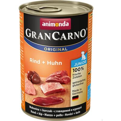 Animonda GranCarno Original Marha Csirke Junior - Kutyaeledel Animonda GranCarno Original Marha Csirke Junior - Kutyaeledel