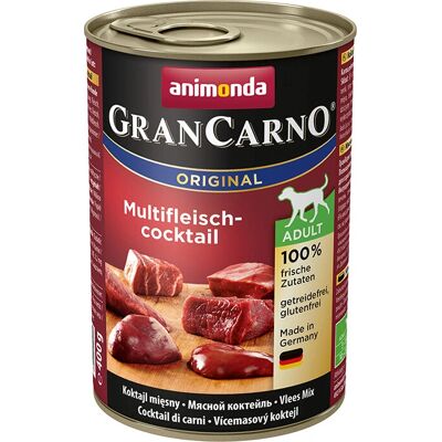 Animonda GranCarno Original Rind, Huhn, Wild, Pute Nassfutter für Hunde Animonda GranCarno Original Rind, Huhn, Wild, Pute Nassfutter für Hunde
