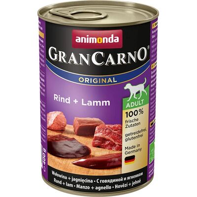 Animonda GranCarno Original Marha Bárány Felnőtt - Kutyatáp Animonda GranCarno Original Marha Bárány Felnőtt - Kutyatáp