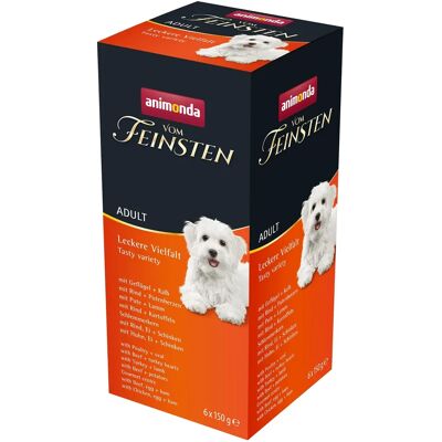 Animonda vom Feinsten - Pack Varié pour Chiens - Sans Additifs Artificiels Animonda vom Feinsten - Pack Varié pour Chiens - Sans Additifs Artificiels