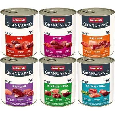 Animonda GranCarno Original Hundefutter - Mixpaket Animonda GranCarno Original Hundefutter - Mixpaket