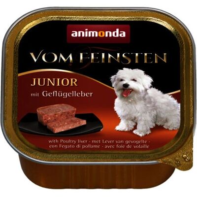 Animonda Vom Feinsten - Junior Chicken liver - Wet dog food Animonda Vom Feinsten - Junior Chicken liver - Wet dog food