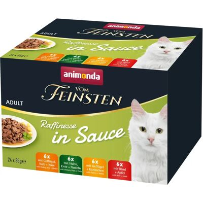 animonda Vom Feinsten Adult Raffinesse in Soße - 24x85g animonda Vom Feinsten Adult Raffinesse in Soße - 24x85g