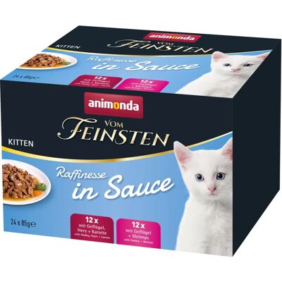 Animonda Kitten Nassfutter - Hochfeucht, Ohne Soja, Taurin Animonda Kitten Nassfutter - Hochfeucht, Ohne Soja, Taurin