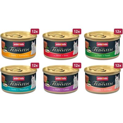 Animonda Vom Feinsten Adult Mousse Változatok - Macskatáp Animonda Vom Feinsten Adult Mousse Változatok - Macskatáp