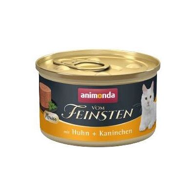 Animonda Vom Feinsten Adult 12x85g macskatáp - Csirke + Nyúl Animonda Vom Feinsten Adult 12x85g macskatáp - Csirke + Nyúl