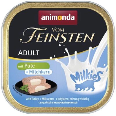 Animonda Vom Feinsten - Aikuinen - Kalkkunan ja Maiton Kera - 32x100g Kissat ruokaa Animonda Vom Feinsten - Aikuinen - Kalkkunan ja Maiton Kera - 32x100g Kissat ruokaa
