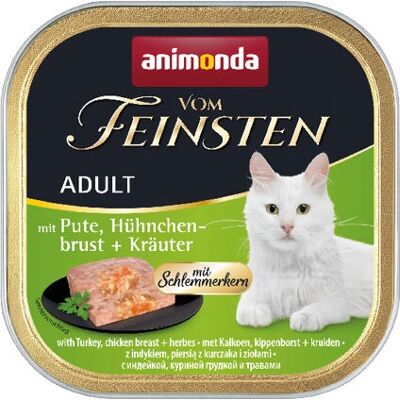 Animonda Vom Feinsten Kissaksetu - Aikuisten pâté kalkkunan ja yrttien kanssa Animonda Vom Feinsten Kissaksetu - Aikuisten pâté kalkkunan ja yrttien kanssa