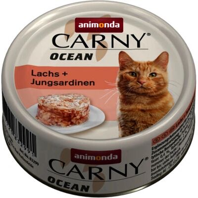 Karma dla kotów Animonda Carny Ocean - Mieszany zestaw 80g Karma dla kotów Animonda Carny Ocean - Mieszany zestaw 80g