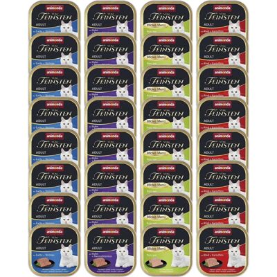Kattmat Animonda Vom Feinsten - 64 x 100 g Megapack Kattmat Animonda Vom Feinsten - 64 x 100 g Megapack