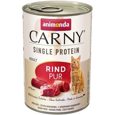 Animonda Carny Single Protein Adult - Sucha i mokra karma bez zbóż dla kotów Animonda Carny Single Protein Adult - Sucha i mokra karma bez zbóż dla kotów
