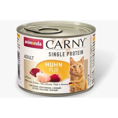 Animonda Carny Single Protein dla dorosłych kotów - 6 x 200g Animonda Carny Single Protein dla dorosłych kotów - 6 x 200g